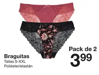 Zeeman Braguitas S-XXL oferta