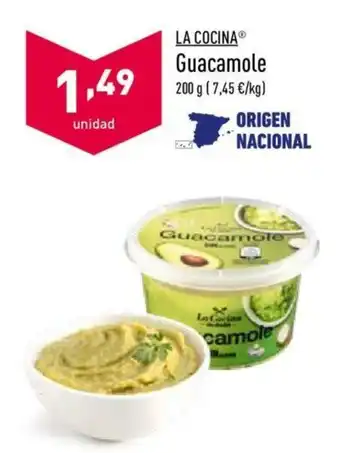 ALDI La Cocina Guacamole 200g oferta