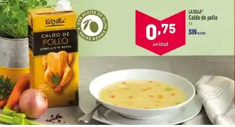 ALDI La Villa Caldo de pollo 1l oferta