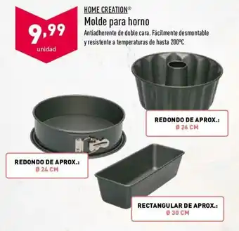 ALDI Home Creation Molde para horno oferta