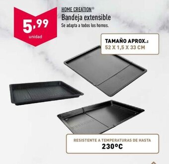 ALDI Home Creation Bandeja extensible oferta