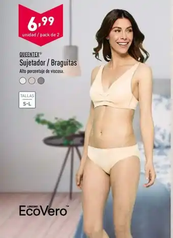 ALDI Queentex Sujetador/Braguitas oferta