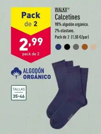 ALDI Walkx Calcetines 2 oferta