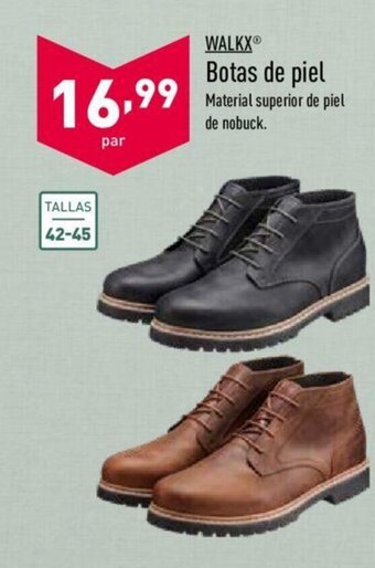 ALDI Walkx Botas de piel oferta