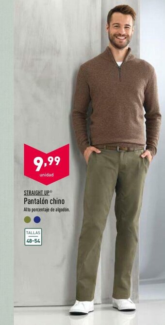 ALDI Straight up Pantalón chino oferta