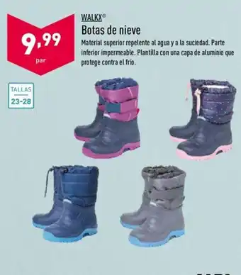 ALDI Walkx Botasd de nieve oferta