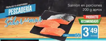 SPAR Salmón en porciones 200g aprox oferta