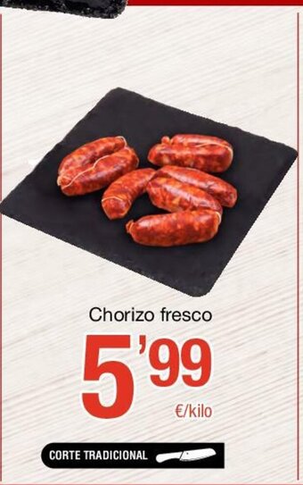 SPAR Chorizo fresco oferta