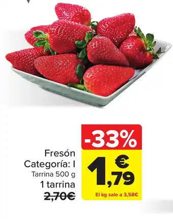 Carrefour Fresón oferta