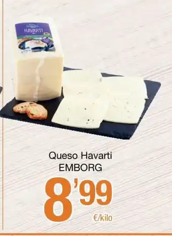 SPAR Emborg Queso Havarti oferta