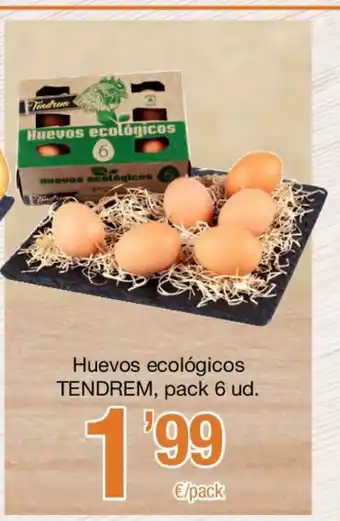 SPAR Tendrem Huevos ecológicos pack 6 ud. oferta