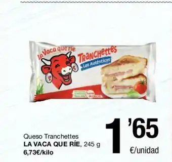 SPAR La Vaca Que Ríe Queso Tranchettes, 245 g oferta