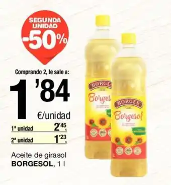 SPAR Borgesol Aceite de girasol 1 l oferta