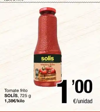 SPAR Solís Tomate frito 725g oferta