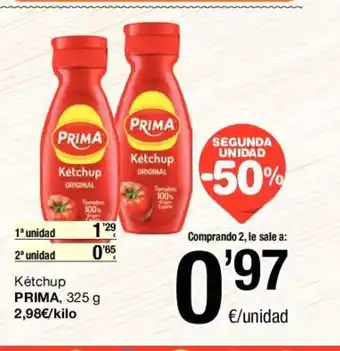 SPAR Prima Kétchup 325g oferta