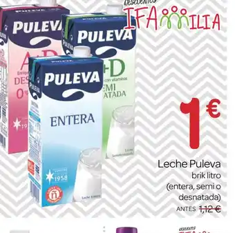 Supermercados El Jamón Leche Puleva oferta