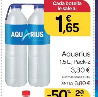 Supermercados El Jamón Aquarius oferta