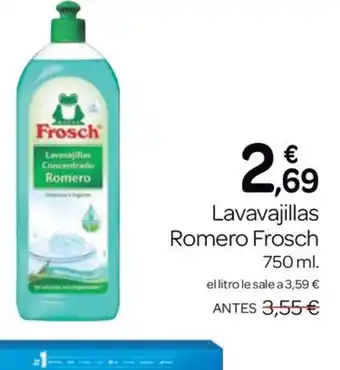 Supermercados El Jamón Lavavajillas Concentrado Romero oferta