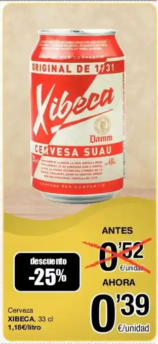SPAR Xibeca Cerveza, 33 cl oferta