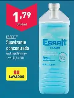 ALDI Esselt - suavizante concentrado oferta