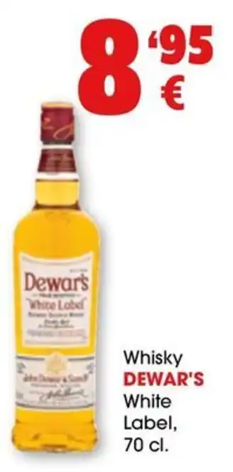 TOP Cash & Carry Whisky DEWAR'S white Label, 70 cl. oferta