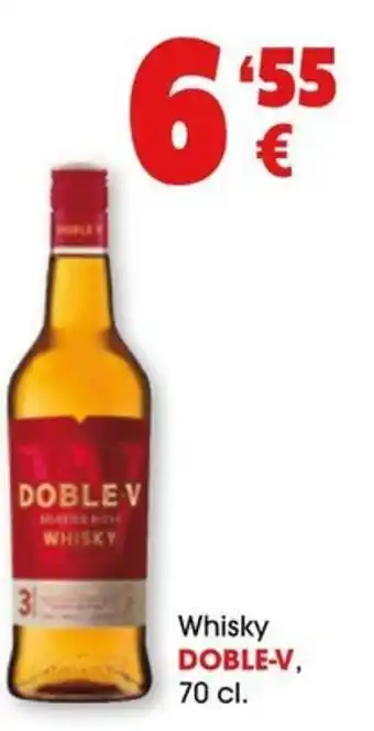 TOP Cash & Carry Whisky DOBLE-V, 70 cl. oferta