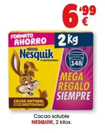 TOP Cash & Carry Cacao soluble NESQUIK, 2 kilos. oferta