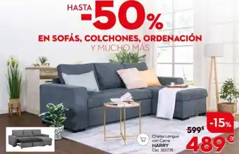 Conforama Chaise Longue con Cama HARRY Cód. 383735 oferta