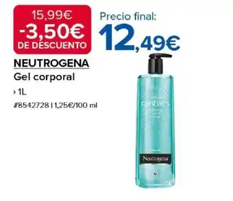 Costco NEUTROGENA Gel corporal oferta