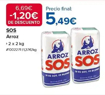 Costco SOS Arroz oferta