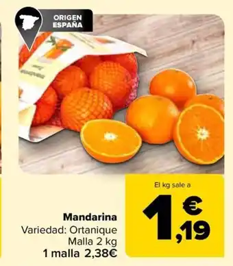 Carrefour Mandarina oferta