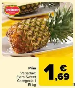 Carrefour Piña oferta