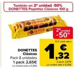 Carrefour Donettes - clásicos oferta