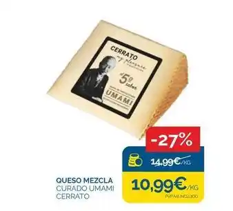 Supermercados La Despensa Cerrato - queso mezcla oferta