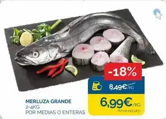 Supermercados La Despensa Merluza grande oferta