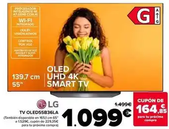 Carrefour Lg - tv oled55b36la oferta