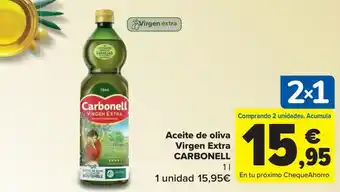 Carrefour Market Aceite de oliva Virgen Extra CARBONELL oferta