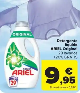 Carrefour Market Detergente líquido ARIEL Original oferta