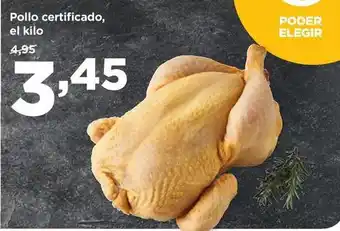 Alimerka Pollo certificado oferta