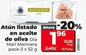 Dia Dia mari marinera - anchoas del cantabrico en aceite de oliva oferta