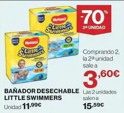 El Corte Inglés Pañales oferta