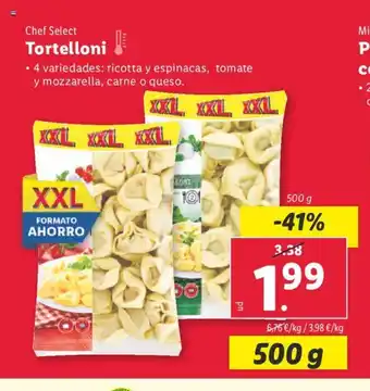 Lidl Chef Select Tortelloni oferta