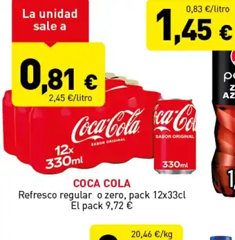 Hiperber Coca-Cola oferta