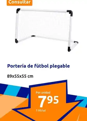 Action Portería de fútbol plegable oferta