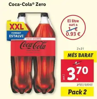 Lidl Coca-cola - zero oferta