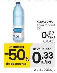 Eroski Aquabona - agua mineral oferta