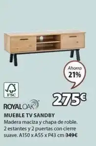 JYSK Mueble tv oferta