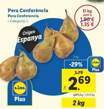 Lidl Pera Conferència oferta