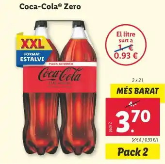 Lidl Coca-Cola® Zero oferta