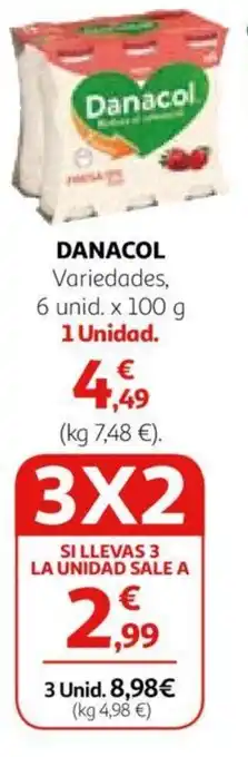 Alcampo DANACOL oferta